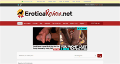 Desktop Screenshot of eroticareview.net