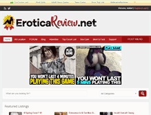Tablet Screenshot of eroticareview.net